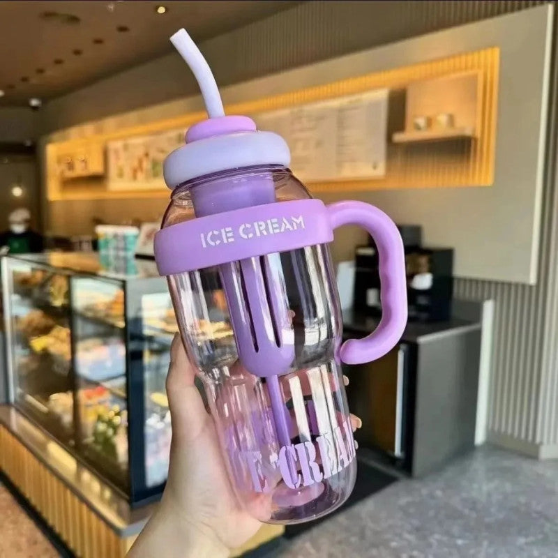 Portable Straw Tumbler
