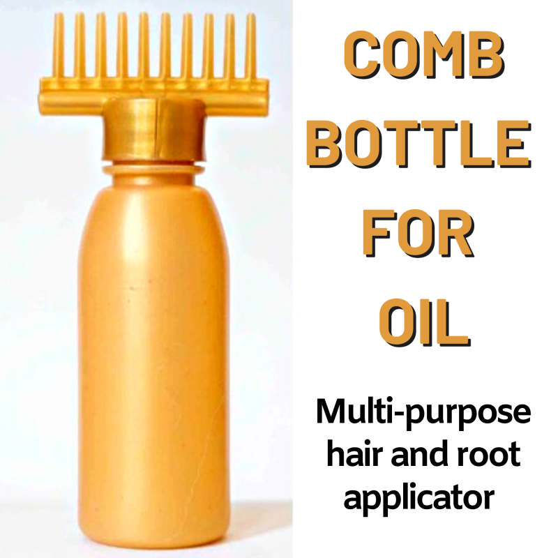 Oil Comb Bottle (Yellow)