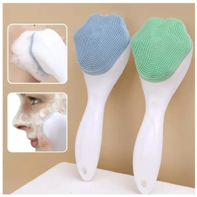 Silicone face scrubber