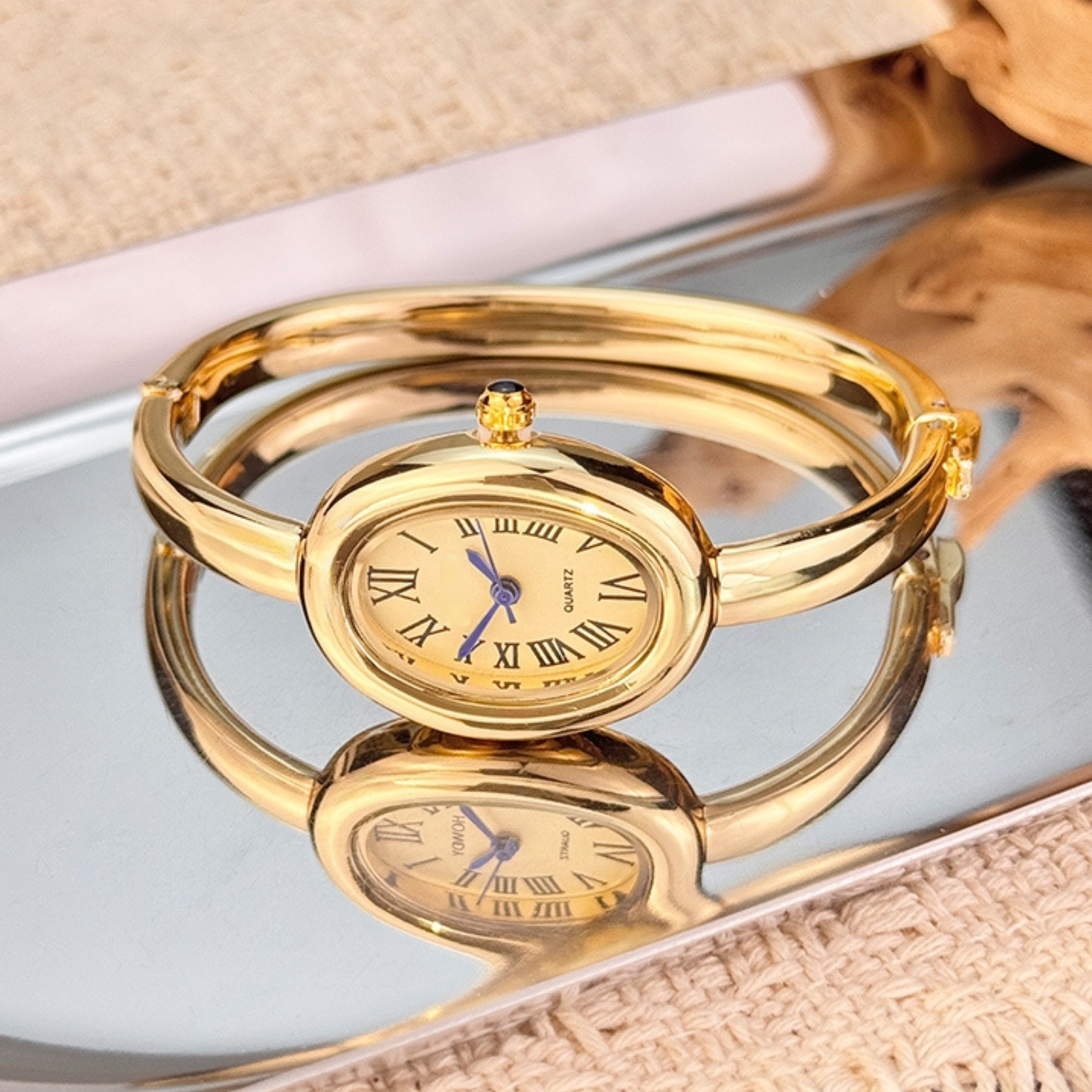 Gold Bracelet Watch
