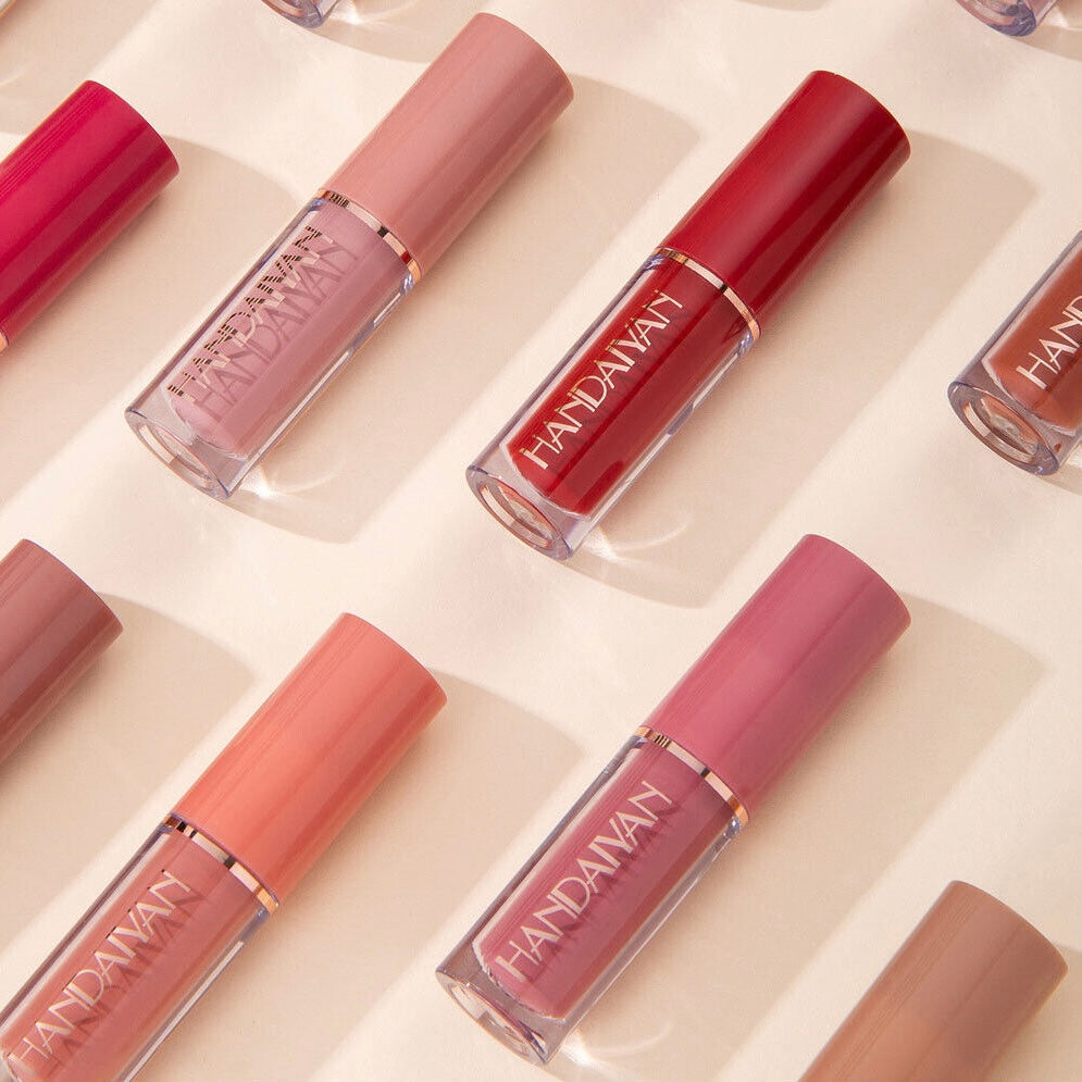 12pcs Mocallure Highly Pigmented Matte Lip Gloss