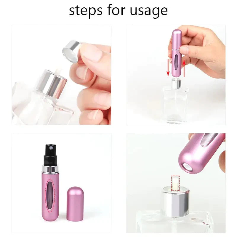 Portable Mini Travel Perfume Atomizer Refillable spray
