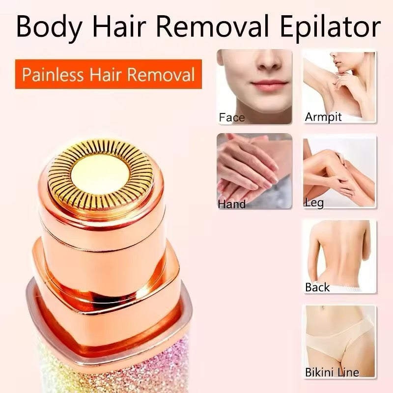 2 in 1 Eyebrow + Hair Remover Trimmer
