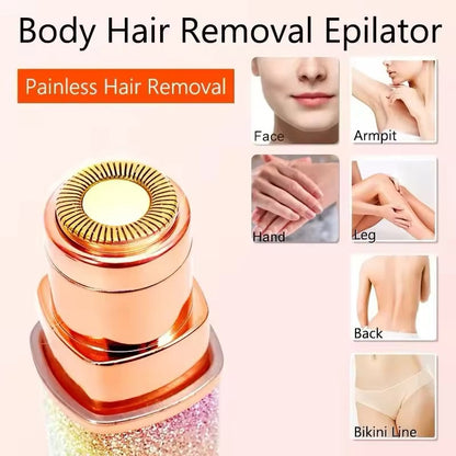 2 in 1 Eyebrow + Hair Remover Trimmer