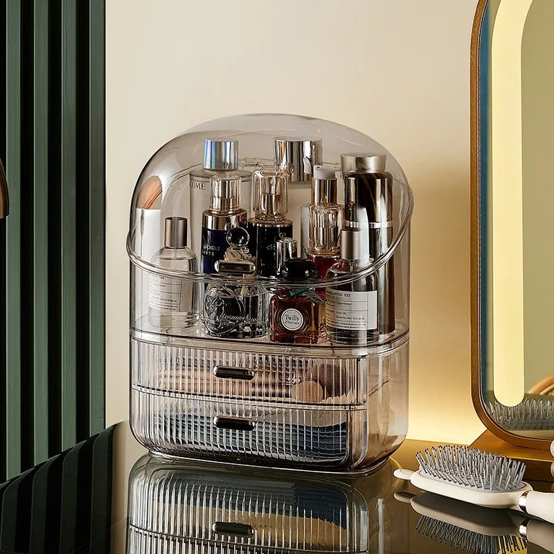 Cosmetic & makeup organizer (transparent)