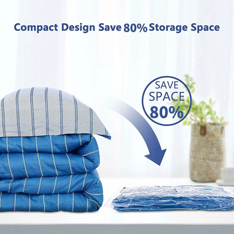 Vaccum storage bag with Pump