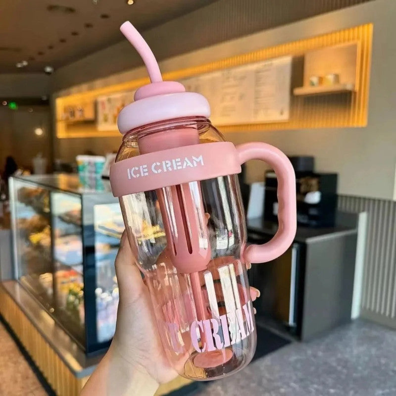 Portable Straw Tumbler