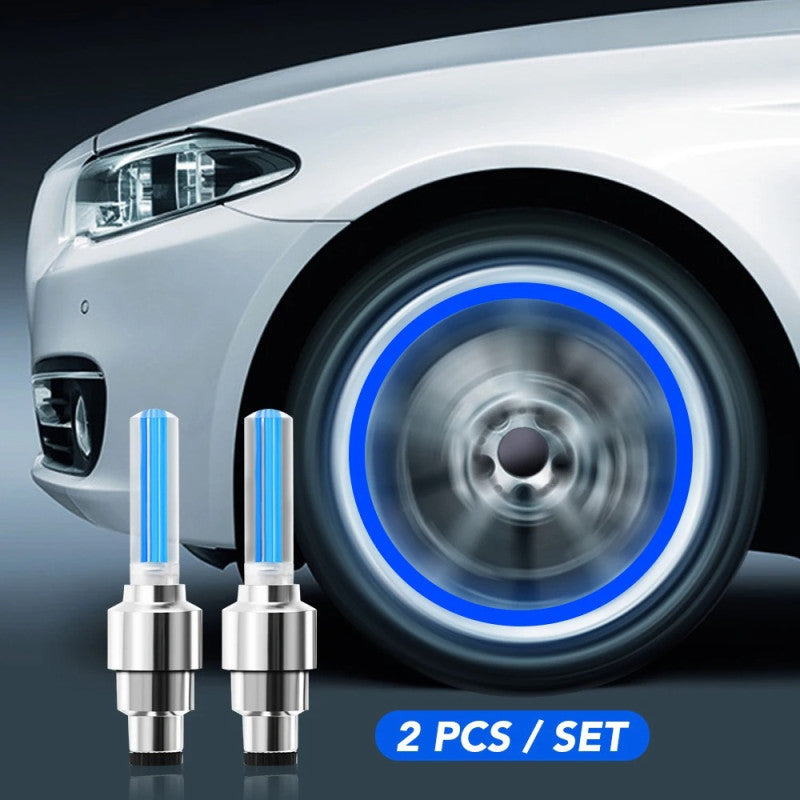 Car light blue