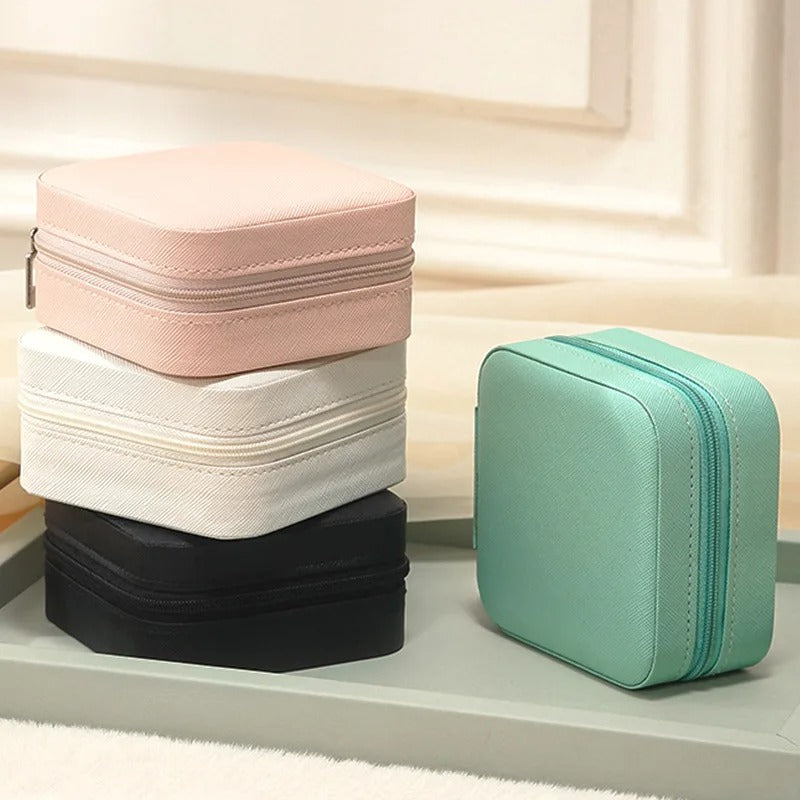 LEATHER JEWELLERY BOX