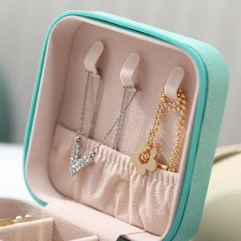 LEATHER JEWELLERY BOX