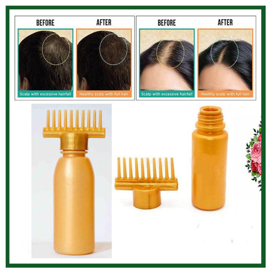 Oil Comb Bottle (Yellow)