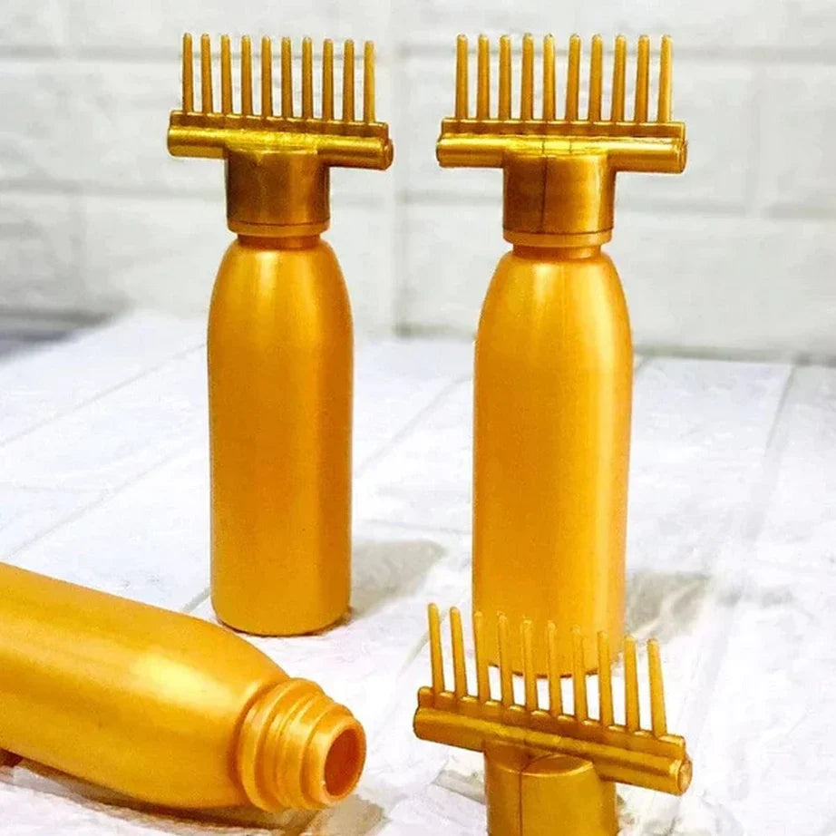 Oil Comb Bottle (Yellow)