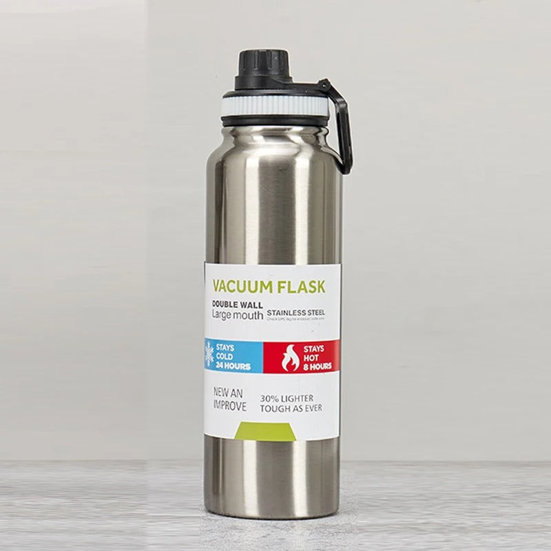 1000ML Thermos Water Bottle – Stainless Steel Insulated Flask