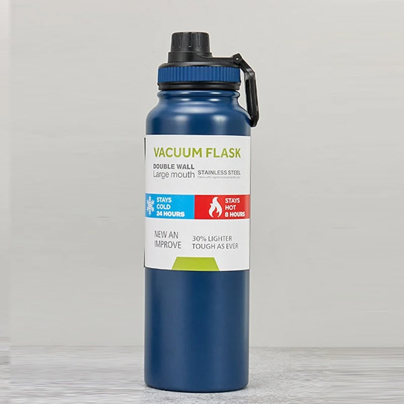1000ML Thermos Water Bottle – Stainless Steel Insulated Flask