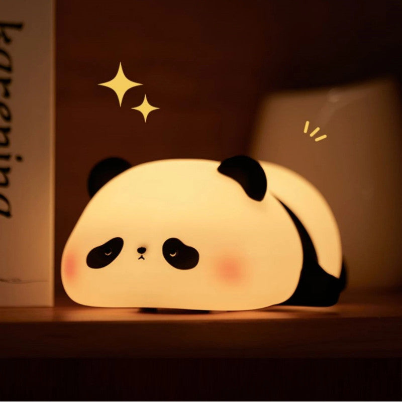Cute Rechargeable Sleeping Panda Night lamp Light
