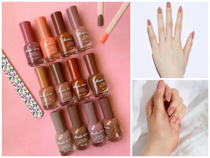 Mode Love - Vitamin Nude Gel Nail Polish Set of 12