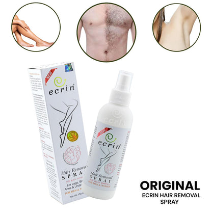 Ecrin Hair Removal Spray For Men & Women - 150ml