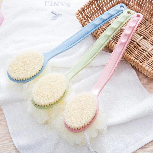 2 In 1 Bathing Scrubbing Long Handle Brush each
