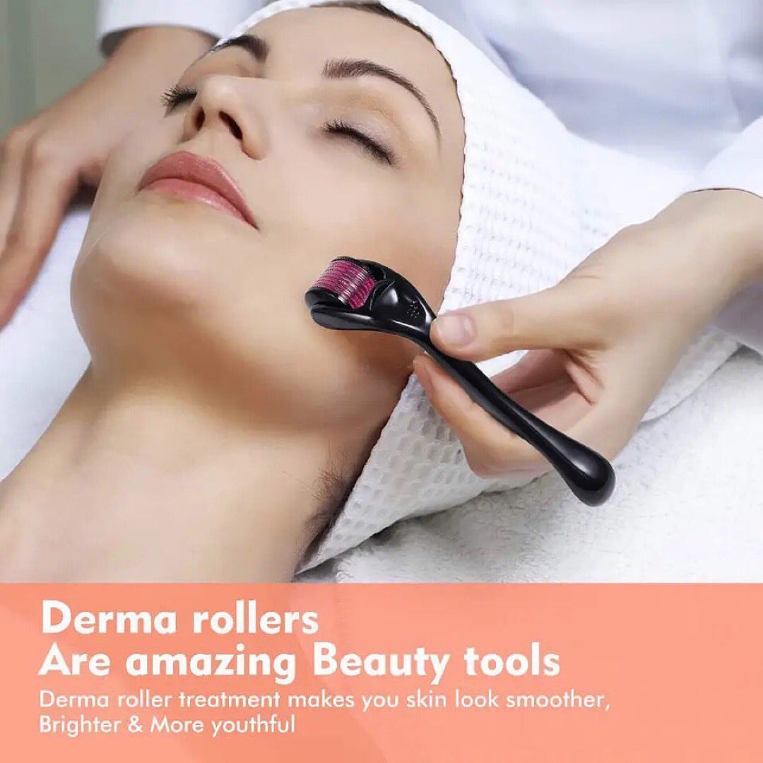 540 Needles Facial & Body Hair Growth Derma Roller