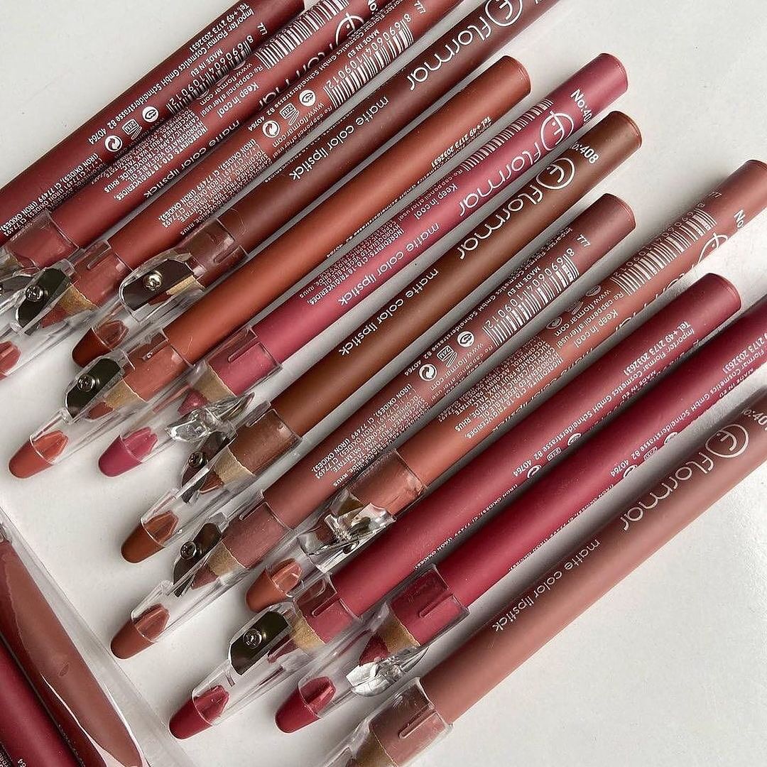 Flormar - Jumbo Matte Nude Lip Liner Set of 12