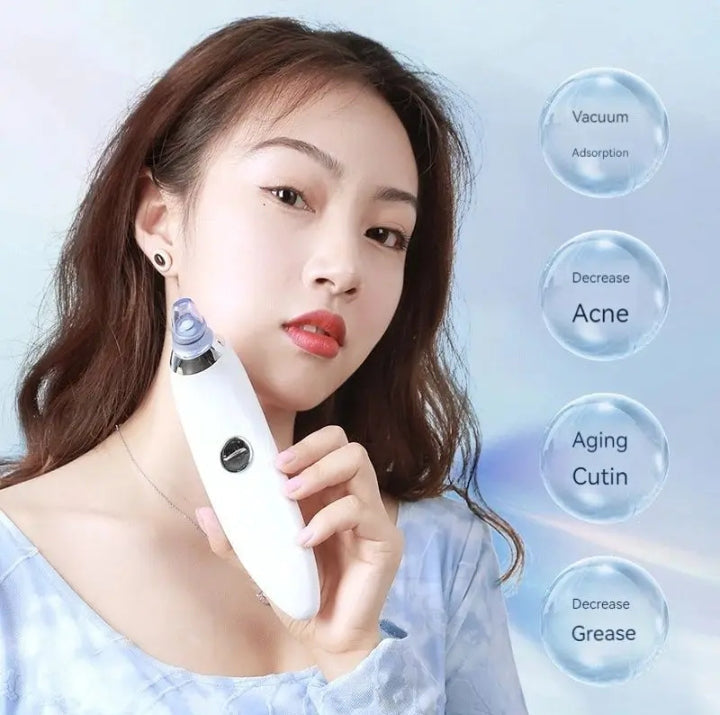 Facial Beauty - Electric Vaccum Derma Suction Blackheads Remover