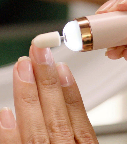 Rechargeable Flawless Nail Finishing Touch Pedicure Manicure Tool