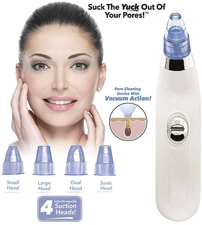 Facial Beauty - Electric Vaccum Derma Suction Blackheads Remover