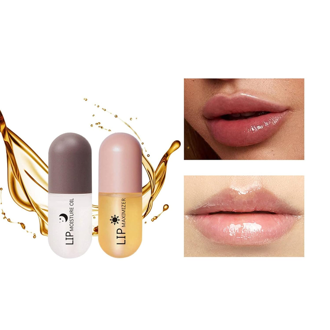 Kiss Beauty - Day and Night Lip Oil