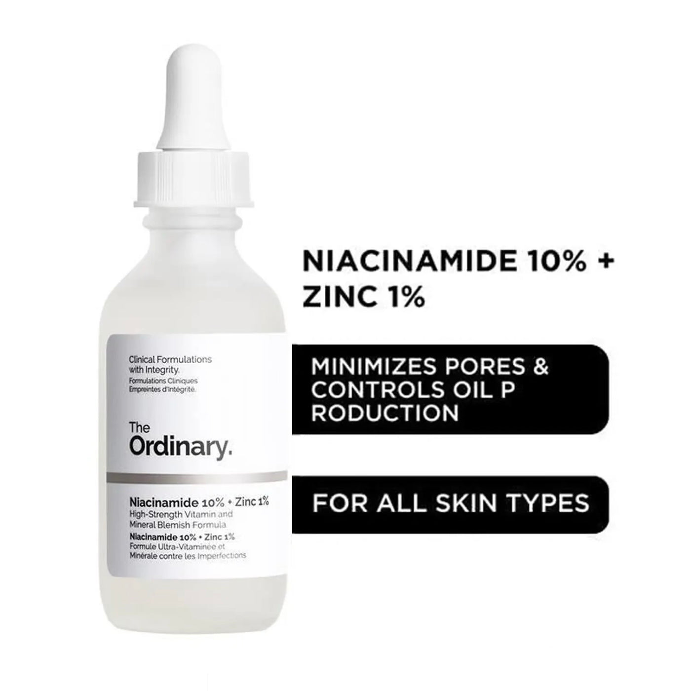 The Ordinary Niacinamide 10% + Zinc 1% Serum - 30ml