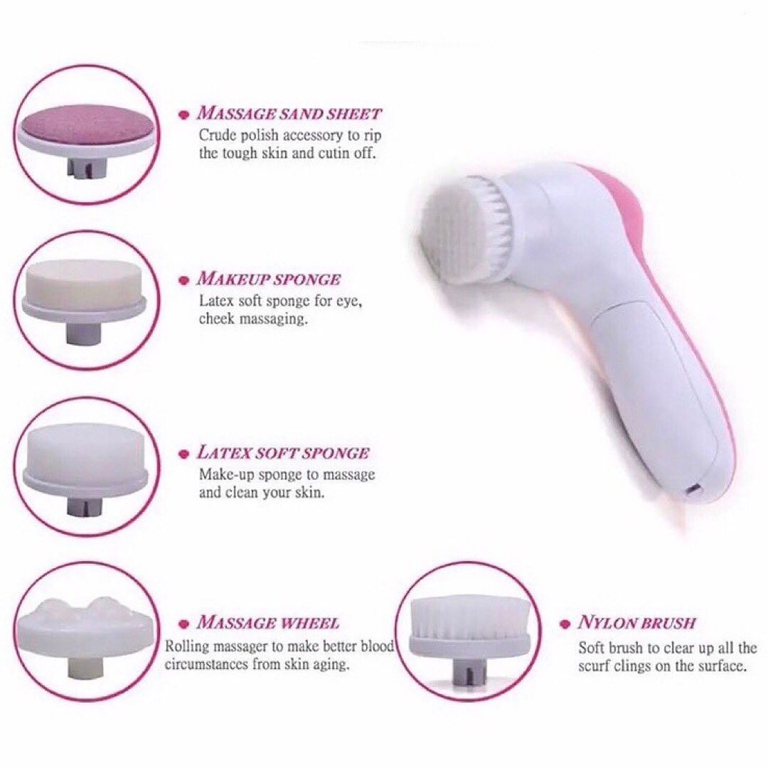 5 in 1 Facial Cleansing Massager Kit