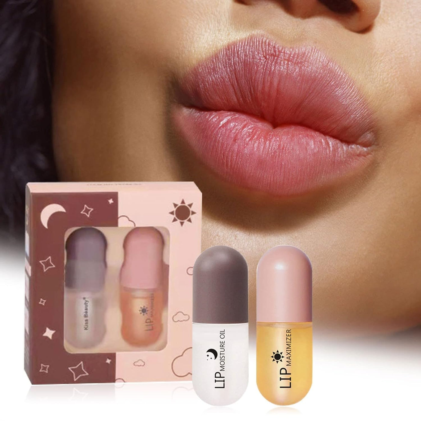 Kiss Beauty - Day and Night Lip Oil
