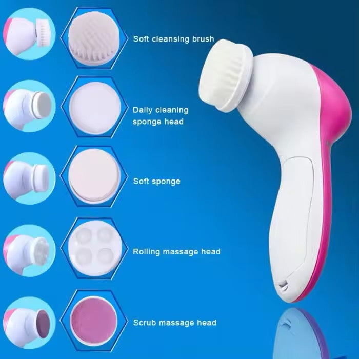 5 in 1 Facial Cleansing Massager Kit
