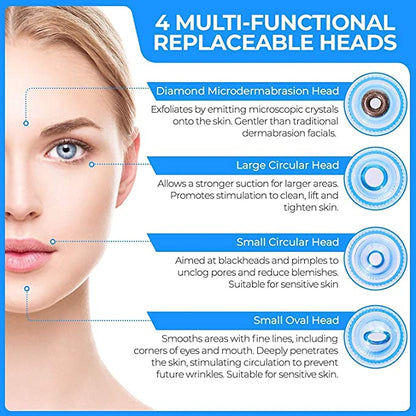 Facial Beauty - Electric Vaccum Derma Suction Blackheads Remover