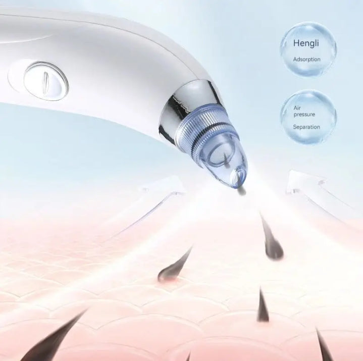 Facial Beauty - Electric Vaccum Derma Suction Blackheads Remover