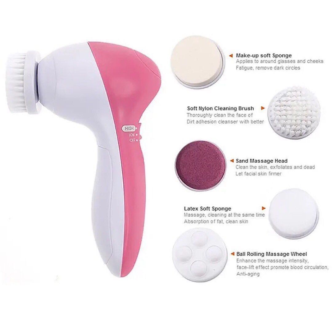 5 in 1 Facial Cleansing Massager Kit