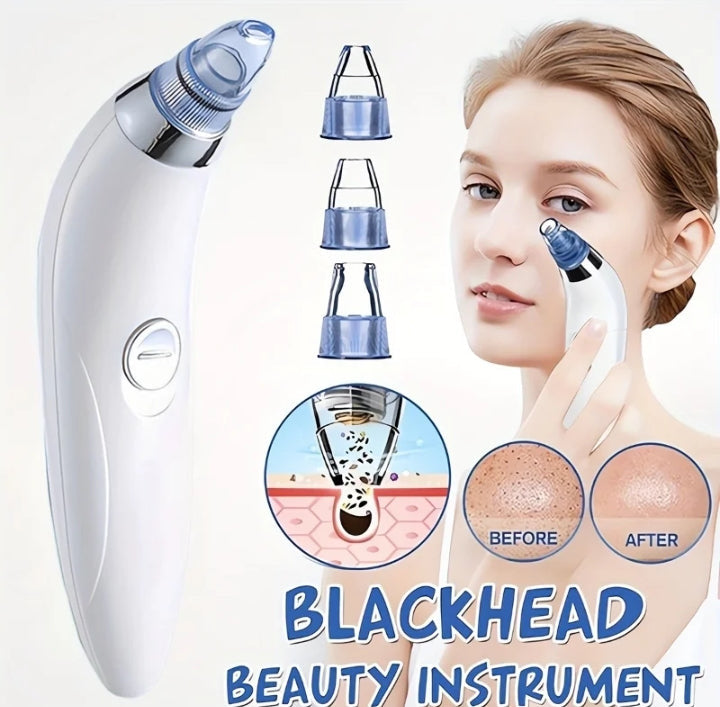 Facial Beauty - Electric Vaccum Derma Suction Blackheads Remover