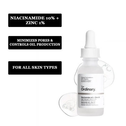 The Ordinary Niacinamide 10% + Zinc 1% Serum - 30ml