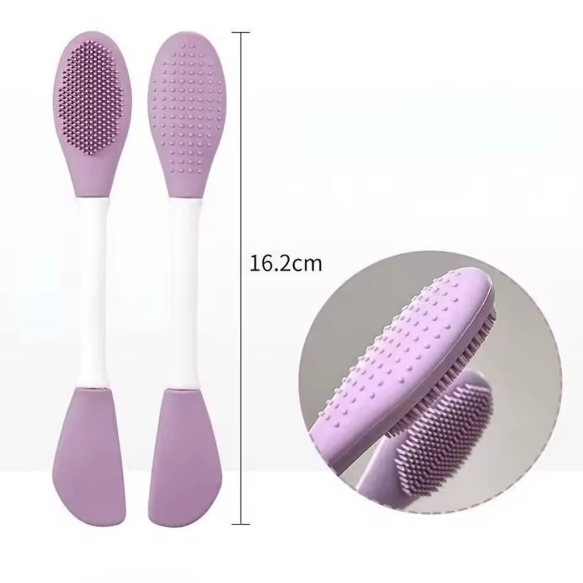 Silicone Double Sided Facial Cleansing Brush