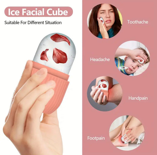 Silicone Facial Ice Roller