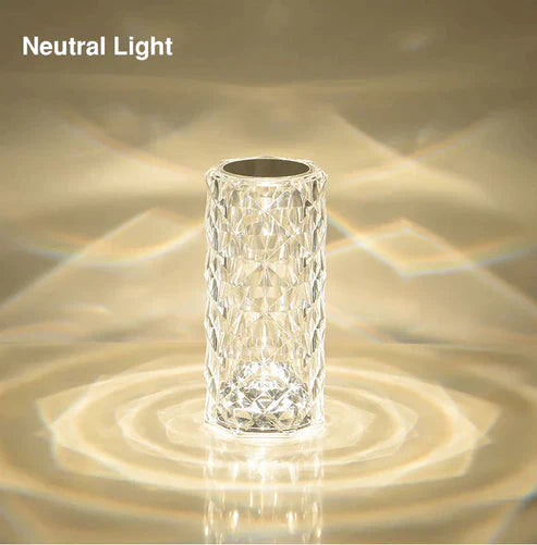Crystal Rose Diamond Night Lamp