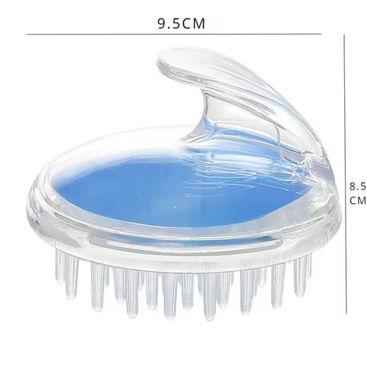 Crystal Clear Shampoo Silicone Scalp Massager