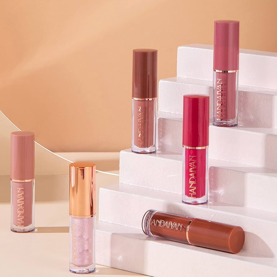 12pcs Mocallure Highly Pigmented Matte Lip Gloss