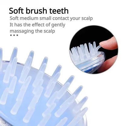 Crystal Clear Shampoo Silicone Scalp Massager