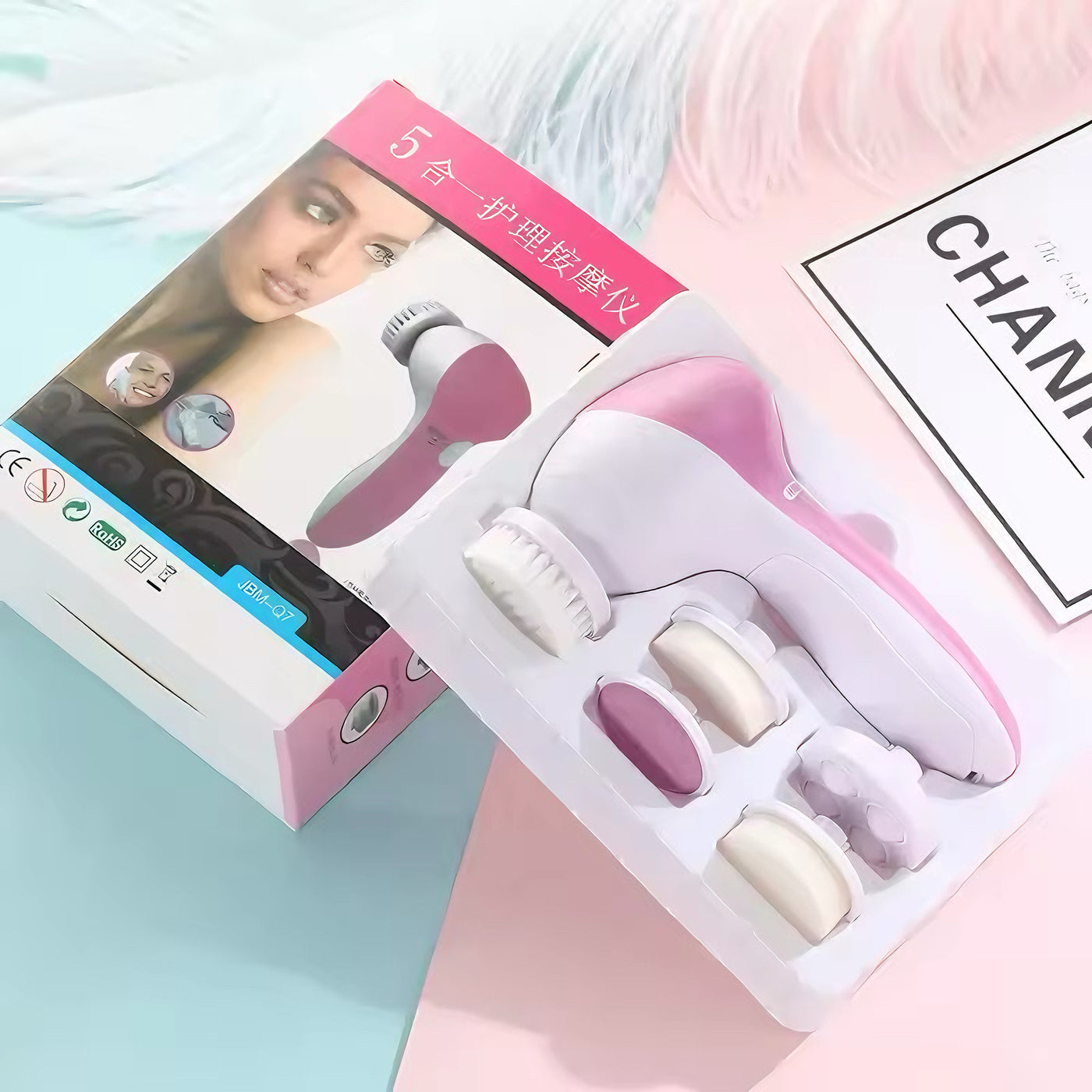 5 in 1 Facial Cleansing Massager Kit