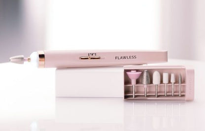 Rechargeable Flawless Nail Finishing Touch Pedicure Manicure Tool