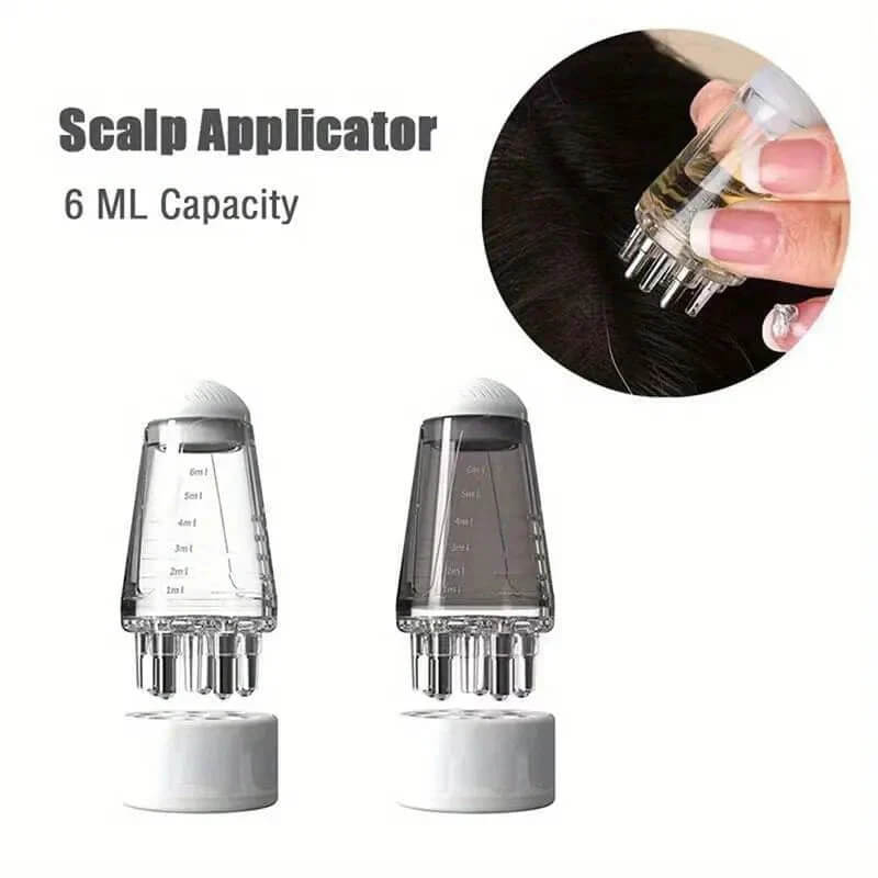 Mini Portable Oil Scalp Applicator Massager