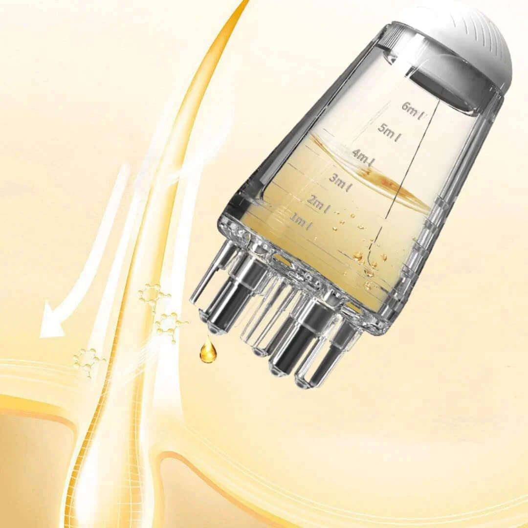 Mini Portable Oil Scalp Applicator Massager