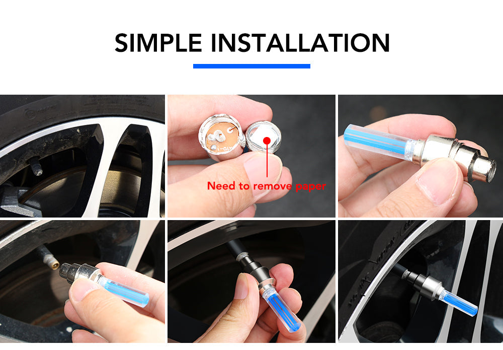 Car light blue