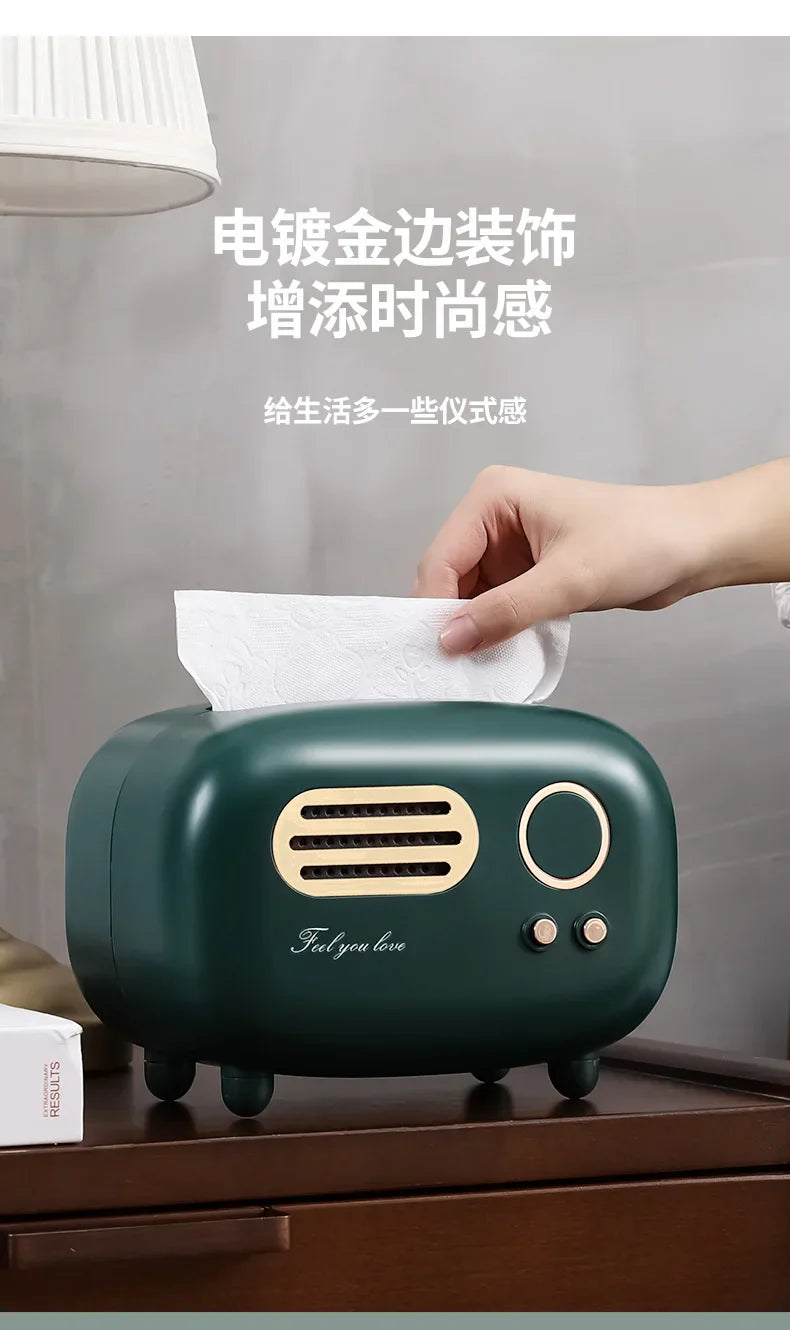 Radio Model Tissue Box,