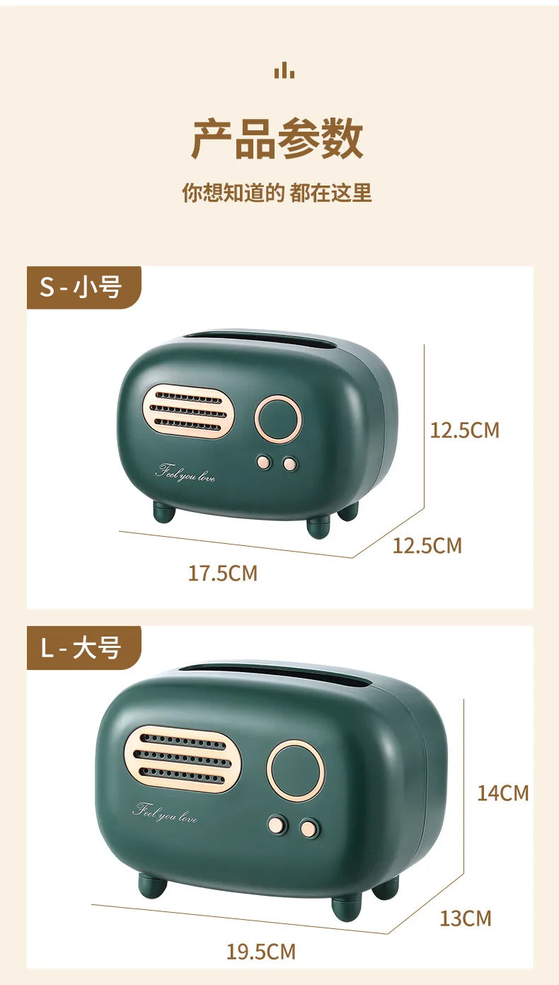 Radio Model Tissue Box,